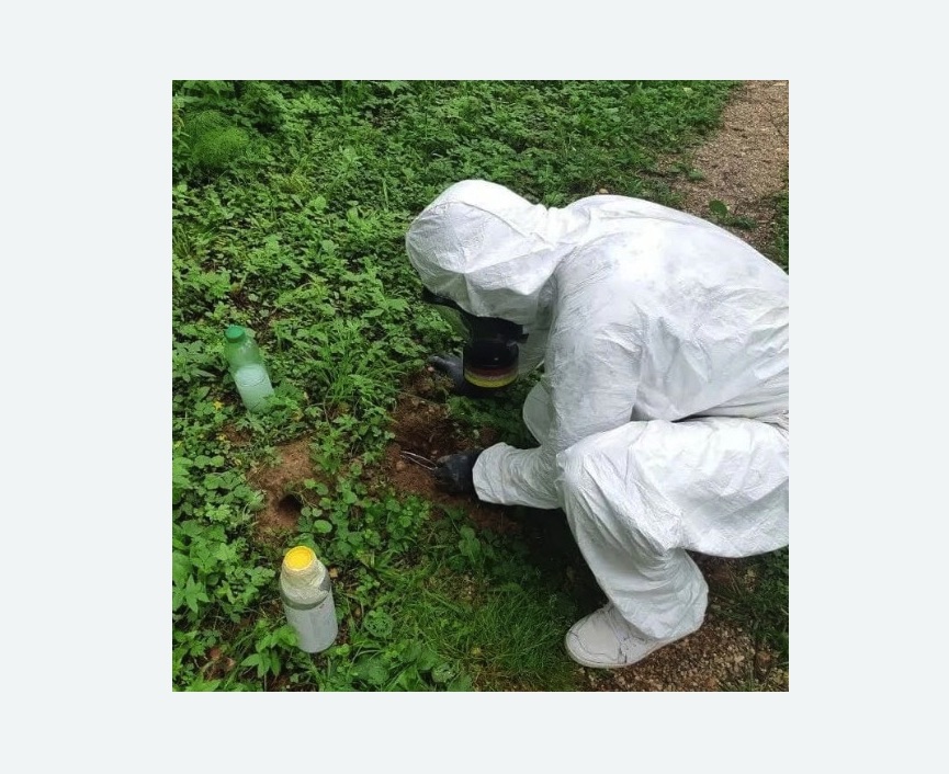 уничтожение кротов на участке в Малмыже